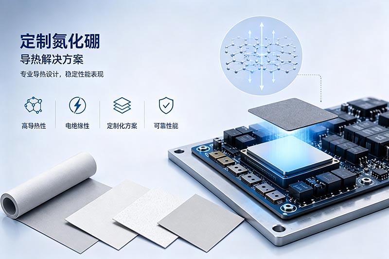 定制氮化硼導(dǎo)熱解決方案：為高功率電子設(shè)備精準(zhǔn)匹配散熱與絕緣
